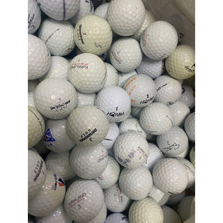 Bóng golf cũ 5k 1 quả cho người mới, bóng vẫn còn trắng sáng có xước calaway, honma, sixon, tieist ,taylormade