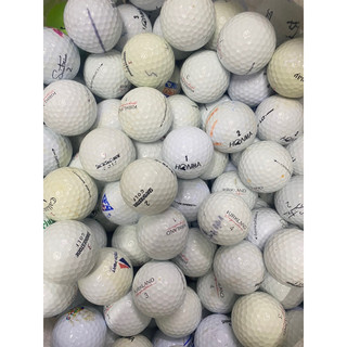 Bóng golf cũ 5k 1 quả cho người mới, bóng vẫn còn trắng sáng có xước calaway, honma, sixon, tieist ,taylormade