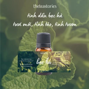 Tinh dầu bạc hà 10ml nguyên chất kèm thiệp xinh xinh - Liệu pháp mùi hương