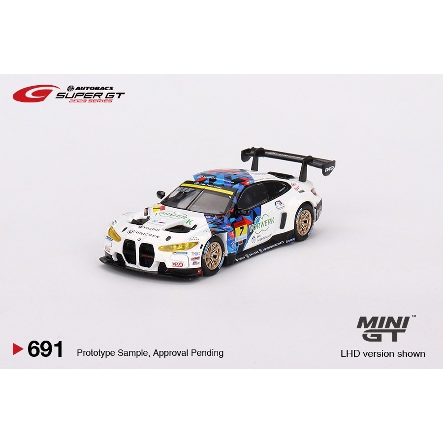 MINI GT(691) 1/64 BMW M4 GT3 #7 