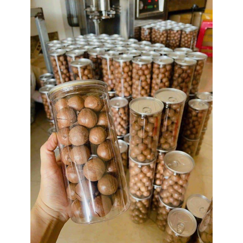 500gr Hạt Macca Lai Châu nhà trồng size A (hạt macca sấy nứt vỏ,hạt đều đẹp giòn,thơm,không hôi dầu)