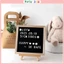 Bảng Gỗ Ghép Tên 25x25cm Trang Trí Sinh Nhật, Đám Cưới Phong Cách Hàn Quốc