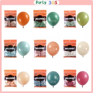 Set 100 Bóng Bay 5 inch Tông Lì tongxuan Cao Cấp Màu Sắc Sang Trọng [ Size nhỏ 15cm]