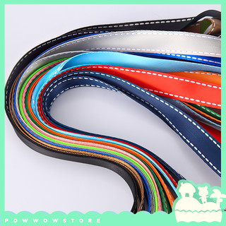 [Sẵn VN] Dây Đeo Thẻ Nhân Viên Vải Canvas 45*1.5cm Phong Cách Hoạ Tiết Viền Trơn Đơn Giản Nhiều Màu Sắc