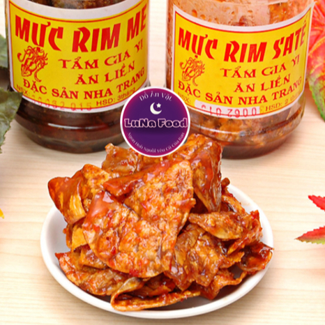 Mực Rim Me & Mực Rim Sa tế - Đặc Sản Nha Trang - Khô Mực Ăn Vặt Luna ...