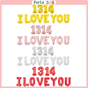 Bộ Bóng Chữ I Love You Trang Trí Phòng Cưới,tỏ Tình,...