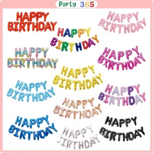 Bộ Bóng Chữ Happy Birthday - Trang Trí Sinh Nhật