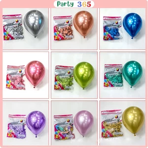 Set 10 Bóng Siêu Nhũ Trang Trí Sinh Nhật,Phòng Cưới, Sự Kiện ,...