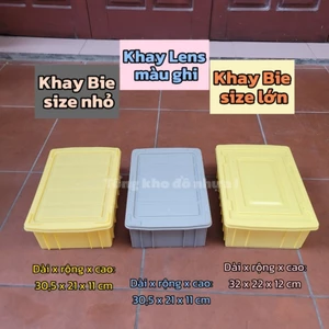 Hộp nhựa, khay nhựa đựng linh kiện, đựng đồ đa năng