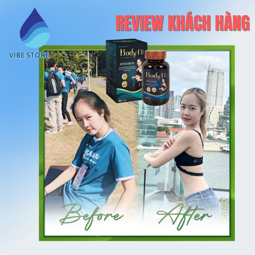 Viên uống giảm cân Body Fit giảm nhanh an toàn hiệu quả giảm 8-12kg sau 1 liệu trình, hộp 30 viên