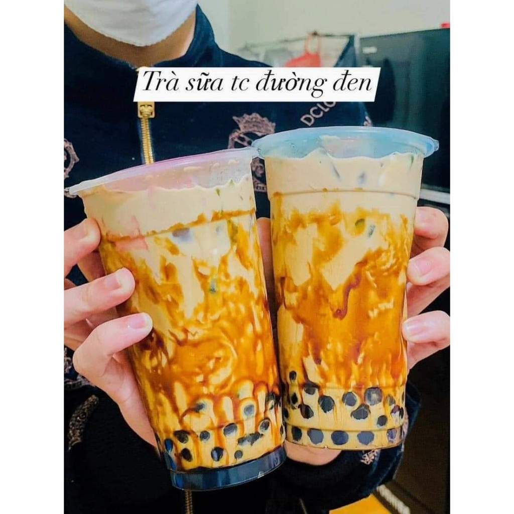 Trân Châu Đường Đen Thượng Hạng LONG PHÚ gói 2kg - Topping Nguyên Liệu Làm Chè, Pha Chế Trà Sữa