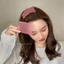 Miếng dán giữ cài tóc mái Hàn Quốc AAA iLita khi kẹp tóc rửa mặt, makeup, trang điểm