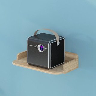 Kệ  gỗ để  camera ,wifi, điện thoại, cục sạc máy tạo ẩm loa mini có khe đi dây điện