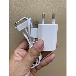 Bộ sạc củ dẹt dùng cho iphon 4 và 4s công nghệ châu âu siêu bền