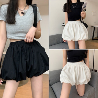 Quần bí ngô đính nơ hồng trắng đen siêu xinh VANISA Q17