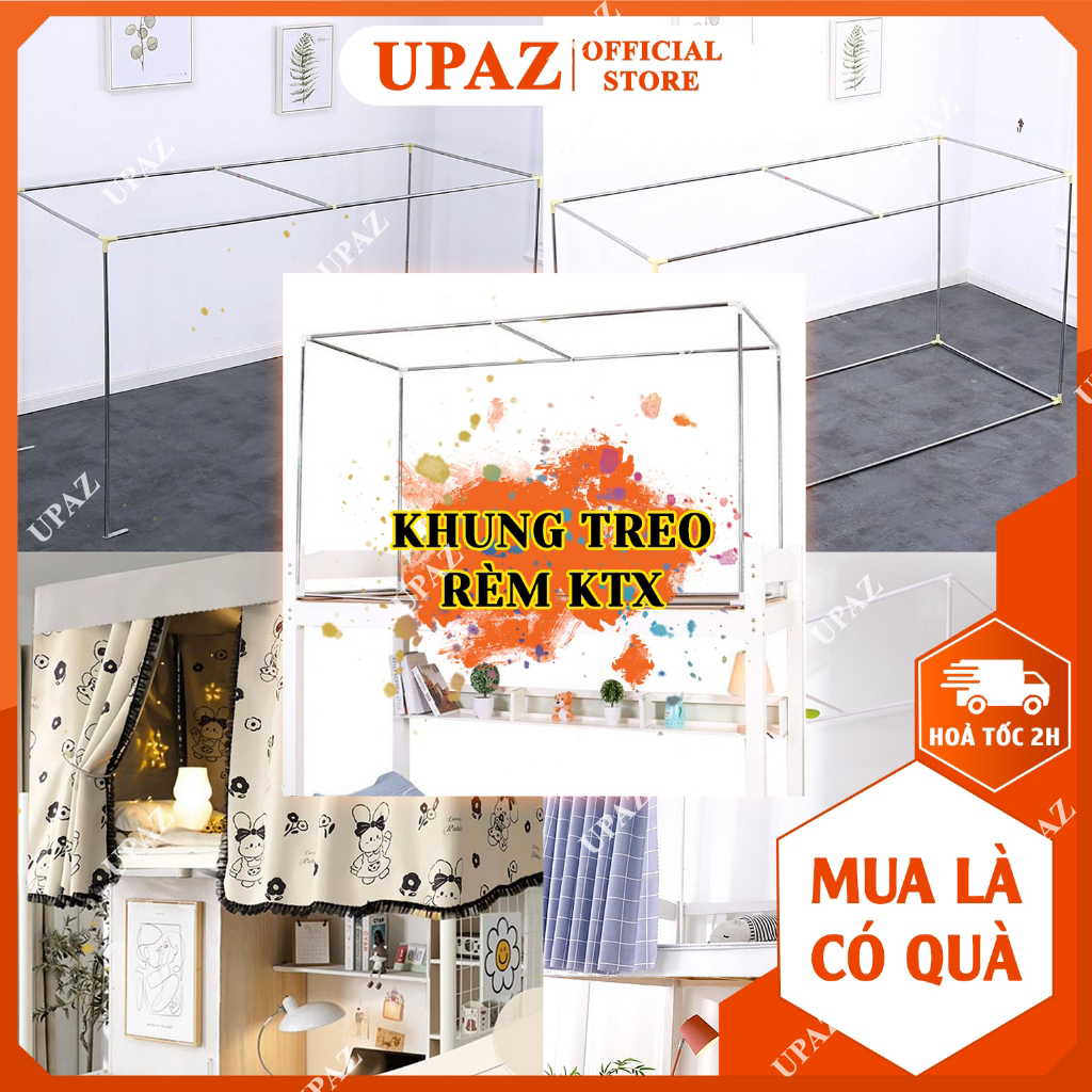 Khung giường tầng ký túc xá , khung treo rèm ,màn giường tầng ký túc xá ...