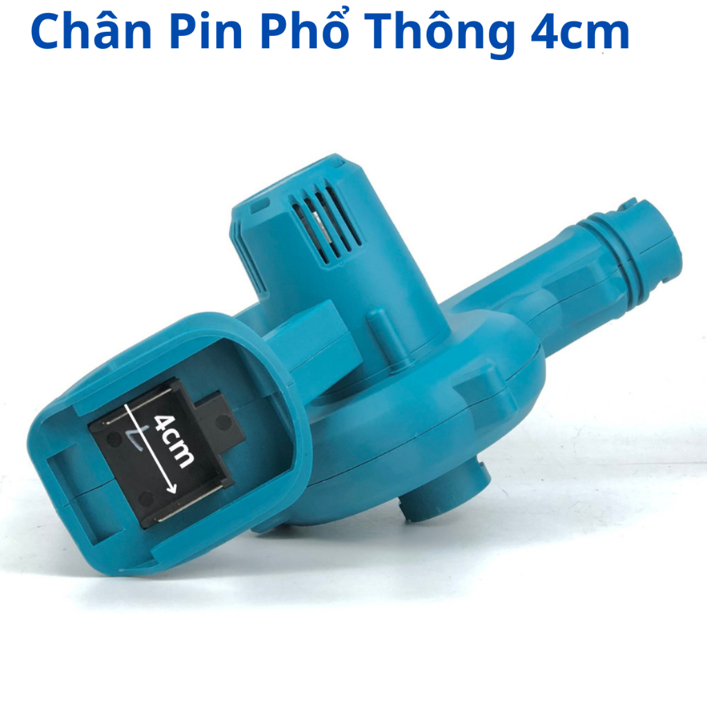 Máy thổi bụi cầm tay dùng pin Makita 199v, máy thổi hút bụi cầm tay công suất lớn 680W vệ sinh đa năng thổi khỏe sạch sẽ