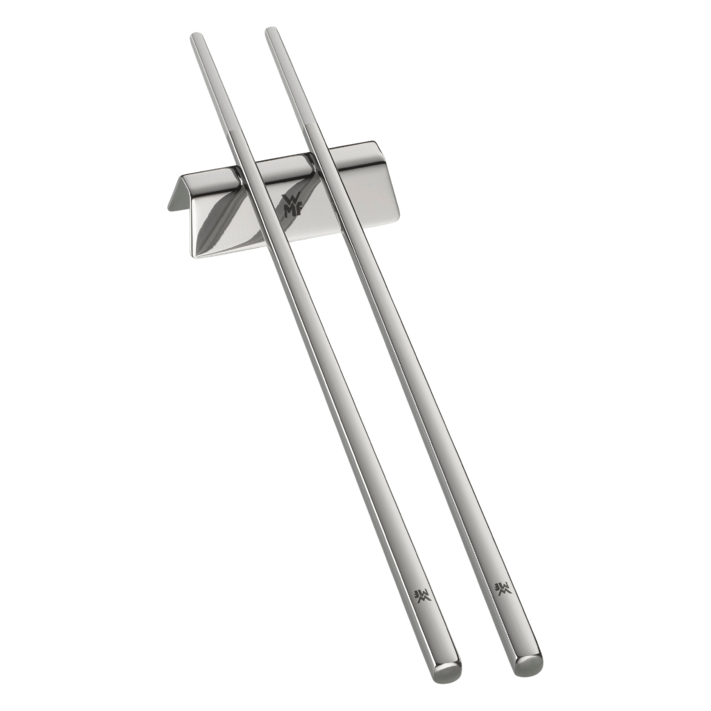 Ảnh Bộ 2 Đôi Đũa Kèm 2 Gác Đũa WMF Nuova, Chất Liệu Thép không Gỉ Cromargan, Sang Trọng 2