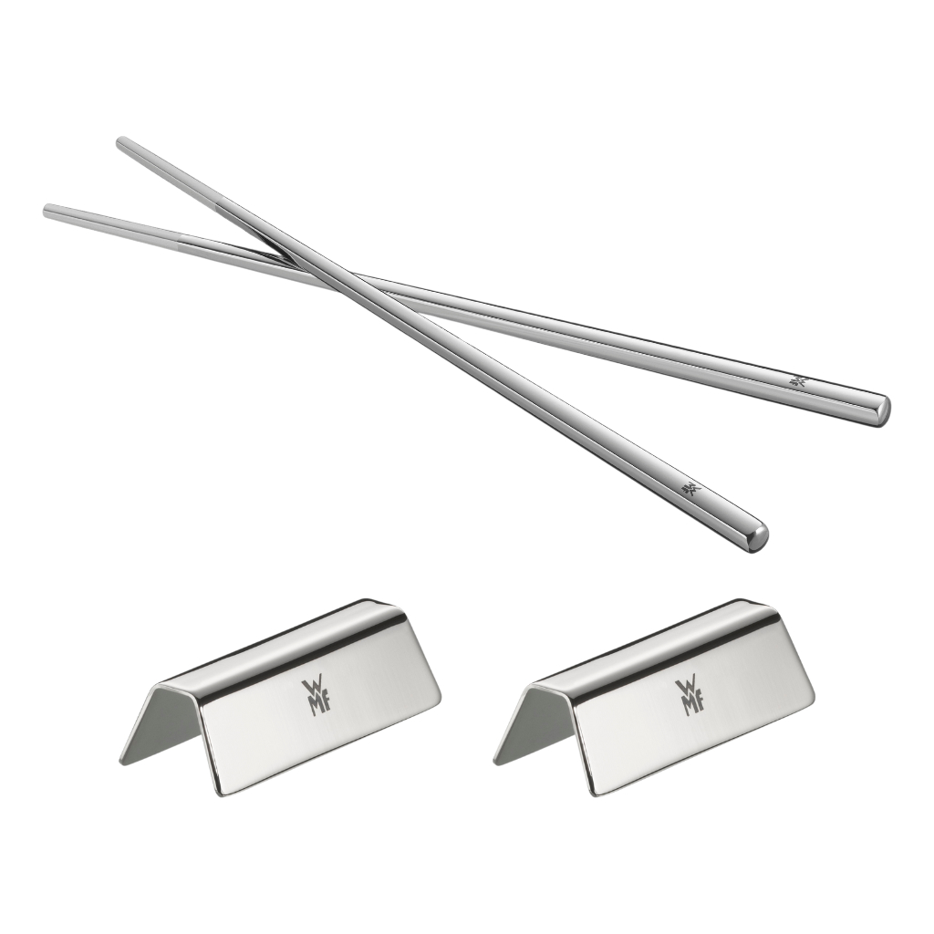 Ảnh Bộ 2 Đôi Đũa Kèm 2 Gác Đũa WMF Nuova, Chất Liệu Thép không Gỉ Cromargan, Sang Trọng 3