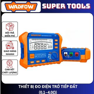 ĐỒ NGHỀ WADFOW Thiết bị đo điện trở tiếp đất (0.1~4.0Ω) WDM9504