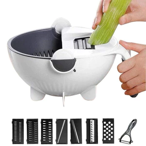 Bộ nạo rau củ quả kèm rổ chậu đang năng