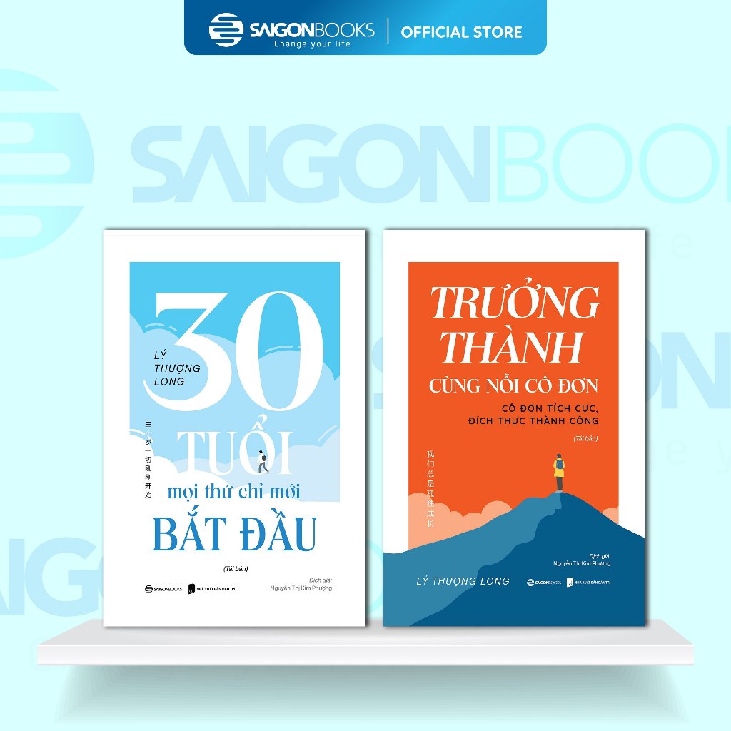 Ảnh Combo Sách - Trưởng Thành Cùng Nỗi Cô Đơn + 30 Tuổi - Mọi Thứ Chỉ Mới Bắt Đầu (Bộ-Lẻ) 1