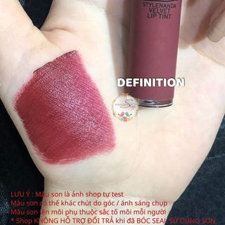 Son kem 3CE Velvet Lip Tint  [ BEBEAU ] Son Kem Lì 3CE Mịn Màng Như Nhung Taupe Speak Up Chính Hãng