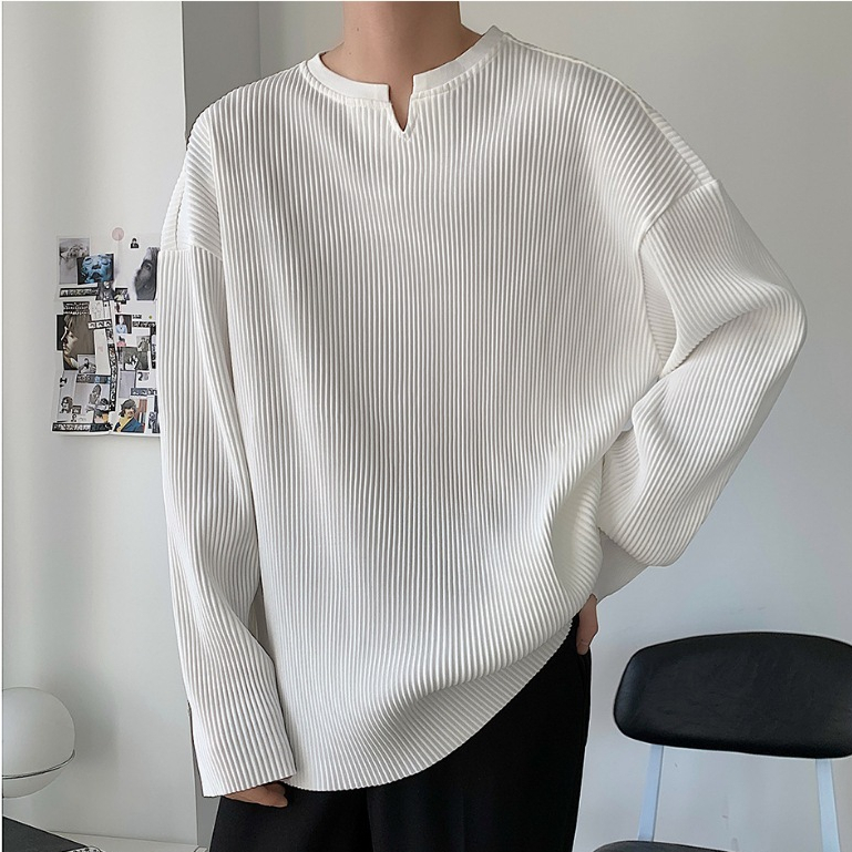 Áo Dài Tay Nam Len Tăm Chống Nhăn, Mềm Mịn, Kiểu Dáng Thời Trang Phong Cách Halley N20