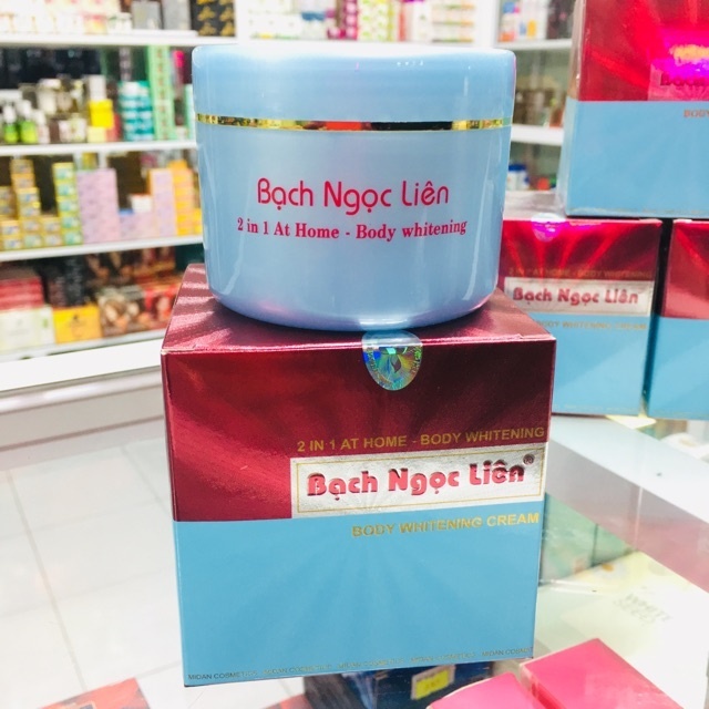 Combo 5 kem body Bạch Ngọc Liên tẩy mạnh -  Cho da đen lì lâu năm