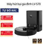 Robot Hút Bụi Lau Nhà 2 Trong 1 LV570, Tích Hợp Radar Điều Hướng, Diện Tích 120m Đổ Rác Tự Động — ảnh 2