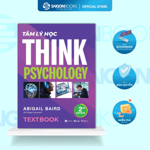 Sách - Textbook Tâm Lý Học: Think Psychology - Abigail Baird