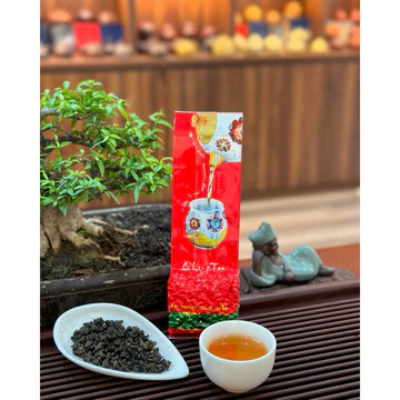 TRÀ Ô LONG GABA - TRÀ NGỦ NGON - TRÀ ĐẸP DA - ORGANIC OOLONG TEA - QUÀ TẶNG GIÁNG SINH - 100G - VIỆT LONG TRÀ