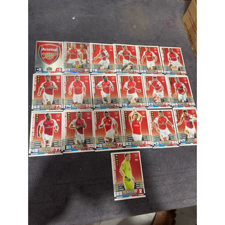 [ XL03 ] [ Xé Lẻ Album ] Trộn Bộ 18 Thẻ Lẻ Cầu Thủ Bóng Đá Match Attax Permier League Mùa 2014/15 14/15 XL03