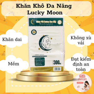 Khăn khô đa năng LUCKY MOON 300gram SIÊU TIỆN LỢI cho bé