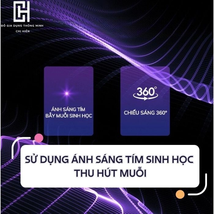 Sử dụng Chiếc Đèn Bắt Muỗi UV trong đời sống