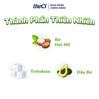 Kem Dưỡng Ẩm theCi Cho Bé Moisturizing Baby Cream Dưỡng Da Chiết Xuất Thiên Nhiên 30g - TCVN