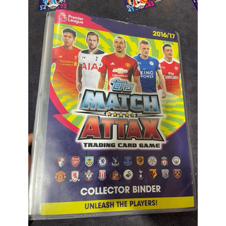 [ XL04 ] [ Xé Lẻ Album ] Trộn Bộ 18 Thẻ Lẻ Cầu Thủ Bóng Đá Match Attax Permier League Mùa 2016/17 16/17 XL04