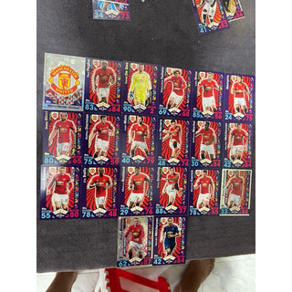 [ XL04 ] [ Xé Lẻ Album ] Trộn Bộ 18 Thẻ Lẻ Cầu Thủ Bóng Đá Match Attax Permier League Mùa 2016/17 16/17 XL04