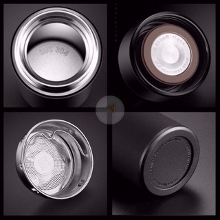 Bình giữ nhiệt 1000ml cao cấp có nắp lọc trà - Bình đựng nước giữ nhiệt lớn tiện lợi lõi inox 304 không gỉ, giữ nước tốt
