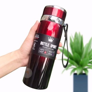 Bình giữ nhiệt 1000ml cao cấp có nắp lọc trà - Bình đựng nước giữ nhiệt lớn tiện lợi lõi inox 304 không gỉ, giữ nước tốt