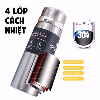 Bình giữ nhiệt 1000ml cao cấp có nắp lọc trà - Bình đựng nước giữ nhiệt lớn tiện lợi lõi inox 304 không gỉ, giữ nước tốt