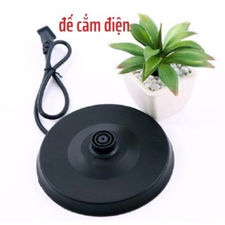 Ấm đun nước siêu tốc inox 1.8 L Electric Kettle chính hãng tốt cho sức khỏe bảo hành 6 tháng