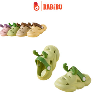 Dép sục cross hình hươu chống trơn trượt cho bé từ 1 tới 5 tuổi
