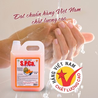Nước rửa tay S.P.Ca can 5L tạo bọt khử mùi bảo vệ da tay - SPCa000007