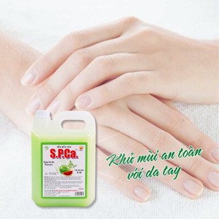 Nước rửa tay S.P.Ca can 5L tạo bọt khử mùi bảo vệ da tay - SPCa000007