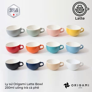 New 2024 Ly sứ Origami Latte Bowl 250ml