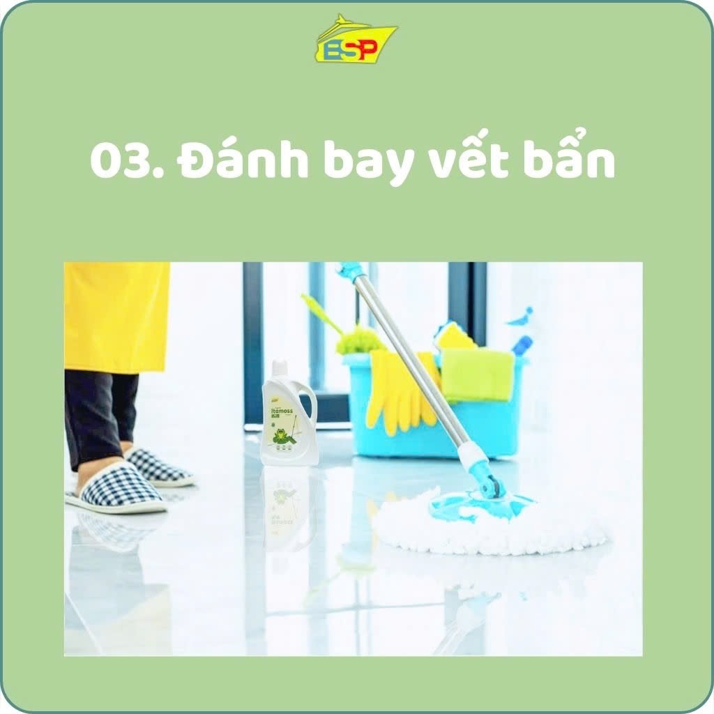 [XẢ HÀNG] Nước lau sàn ITAMOSS hương bạc hà & sả thơm ngát sạch bóng kháng khuẩn – Can 1kg - date tháng 12-2026