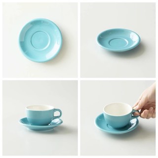 [ORIGAMI JAPAN] Volcano Đĩa sứ Origami Cappuccino Latte Bowl Saucer 140mm