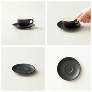 [ORIGAMI JAPAN] Volcano Đĩa sứ Origami Espresso Saucer 128mm