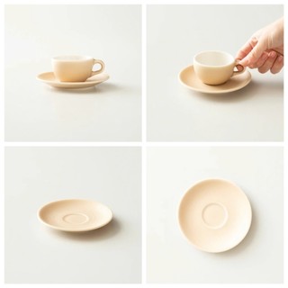 [ORIGAMI JAPAN] Volcano Đĩa sứ Origami Espresso Saucer 128mm